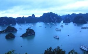 Ha Long Bay- Boats, Boats, Boats