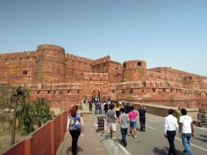 Day 3 - 1:30pm: Tour Agra Fort, the most important fort in India and a UNESCO World Heritage site. All the major Moghul Emperors spent time ruling India from here.