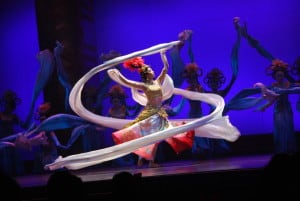Tang dynasty dinner show, Xi’an - We ended the day with a dinner show – traditional Chinese music and dance from the Tang dynasty.