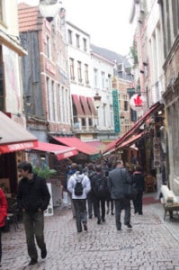 The place to get fries and mussels in Brussels!