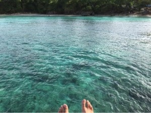 Toes (almost) in the Water