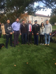 Several Goizueta MBA students in attendance at the event.