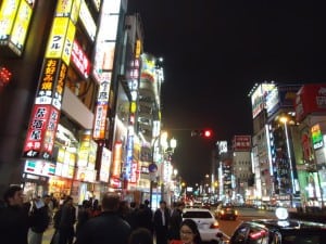 We had the opportunity to get out and explore Japanese night life.
