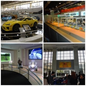 We really enjoyed the Toyota presentation, and had the opportunity to explore the Toyota museum and showroom. Although we couldn’t take pictures in the Toyota plant we visited, they had a replica.