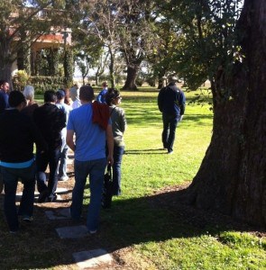 We arrive at a beautiful country straight out of some novel.  