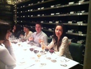 Li, “Let’s see, Viognier, Pinot Noir - Chardonnay Cabernet Sauvignon, Malbec. Looks like we’re good to go!”