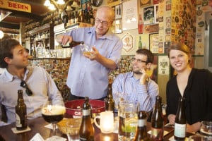 Maastricht - @ Take One, a beer cafe in Maastricht owned by a quirky old couple. They will suggest beers to you based on your taste and they are all pretty dang delish. http://www.takeonebiercafe.nl/