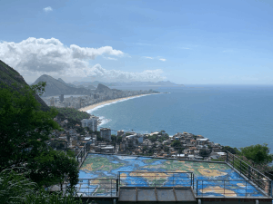 Vista desde un edificio en Vidigal