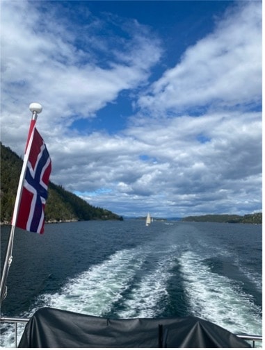 Fjord cruise in Oslo