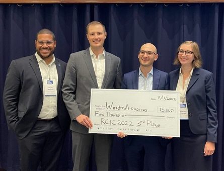 RCIC winners - the Windmillionaires