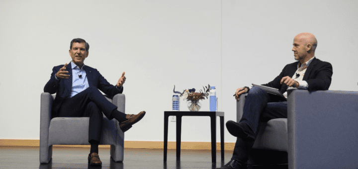 Paul Knopp speaking at ClimateCAP 2023, interviewed by Dr. Jeffrey Hales