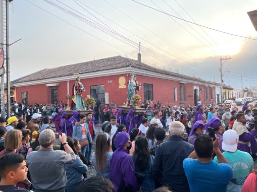 Procesión de Semana Santa.