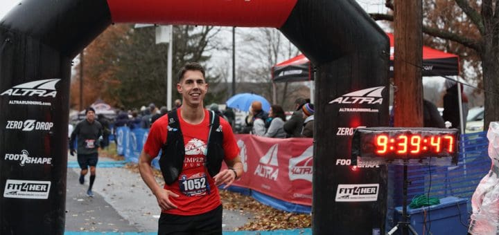 Nick Brown 24MBA running in race