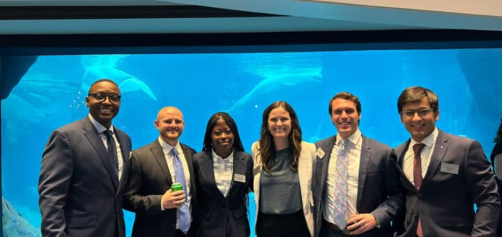 My core team consisting of a consultant, an Army Veteran, business owners, a teacher, and international students (Martin is on the far left)