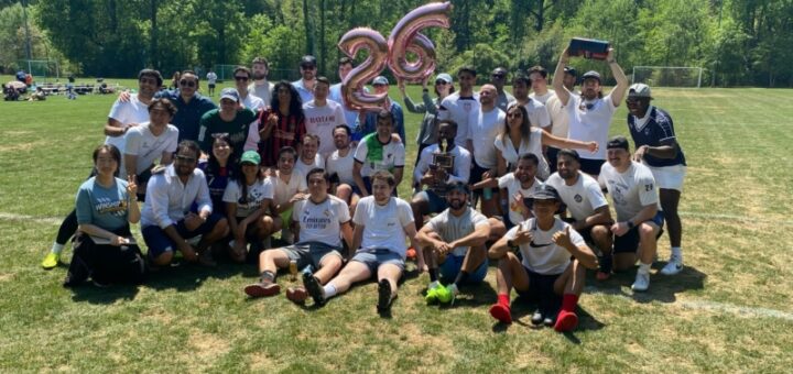 Emory Goizueta Class of 2026 winning the Physiology and Leadership Champions League