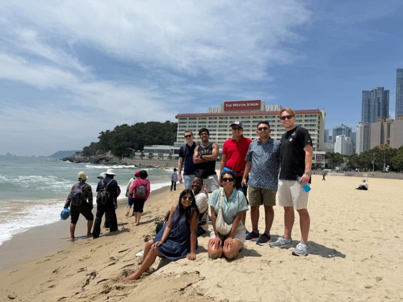 Friends in South Korea during the Global Experience Module

