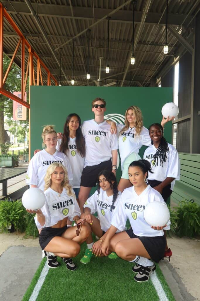 Sneex World Cup Try-On Activation 2026 Sara Blakely Intern Group